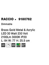 Підвіс Nova Luce RACCIO 9180762 - мініатюра 7