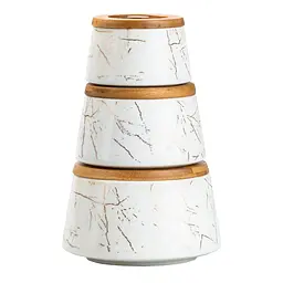 Набір ємностей для зберігання продуктів TS Kitchen GCC-7603-H28