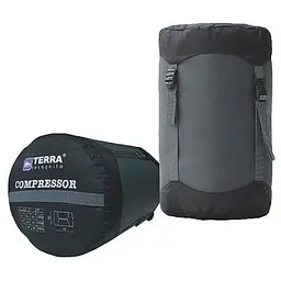 Гермомішок Terra Incognita Compressor S (сірий/чорний) (4823081504405)