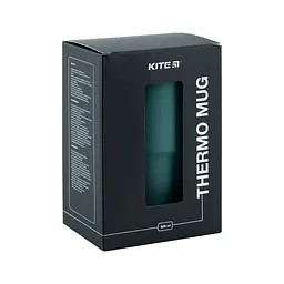 Термокружка Kite з ручкою 600 мл зелена (K24-1207-3) - мініатюра 8