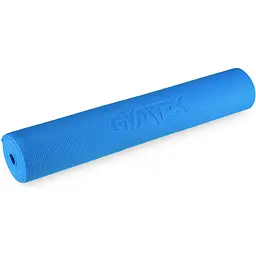 Килимок (мат) для фітнесу та йоги Gymtek 0,4см синій - мініатюра 2