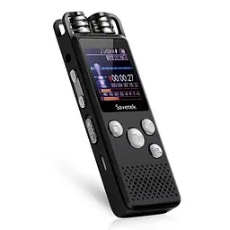 Професійний цифровий диктофон для журналіста Savetek GS-R07 16 Гб (100359) - мініатюра 3