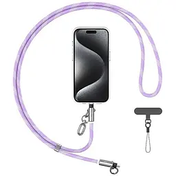Дата кабель-шнурок Usams US-SJ746 Type-C to Lightning 30W (1.2m) Purple