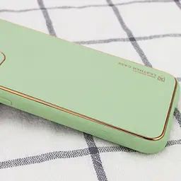 Шкіряний чохол Xshield для Apple iPhone 13 Pro Max (6.7) Зелений / Pistachio - мініатюра 2