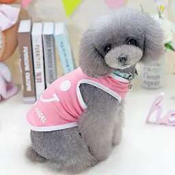Майка для собак "Smile" рожевий 2 Multibrand zoo0006093 - мініатюра 2