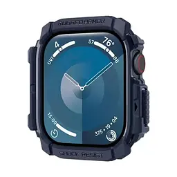 Чохол Spigen Rugged Armor для Apple Watch 10 46mm Navy Blue (ACS08599) - мініатюра 2
