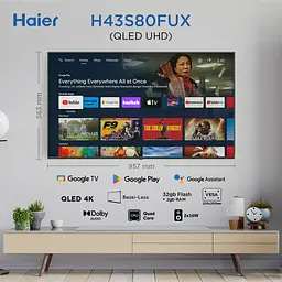 LED-телевізор H43S80FUX HAIER teh0021644 - мініатюра 2