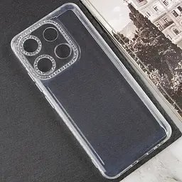 Чохол TPU Starfall Clear для Tecno Pop 7 Прозорий - мініатюра 4