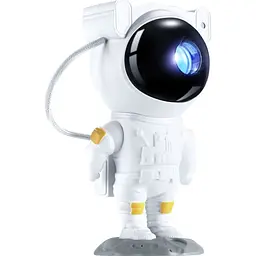 Проектор зоряного неба DKT Astronaut 1500 mAh White [125700] - мініатюра 4