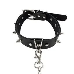 Нашийник з шипами та повідцем Art of Sex - Collar Spikes and Leash - миниатюра 6