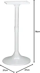 Пластикова підставка під клітки для птахів Ferplast F 59 31x18x78 90059011