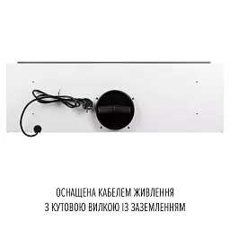 Витяжка повновбудована Perfelli Design Vision 9 Bianco Silenzio - мініатюра 13