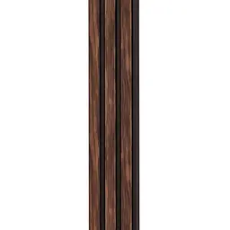 Рейка декоративна Sticker Wall PS 2900х115х12мм Темний горіх SW-00001745 - мініатюра 6
