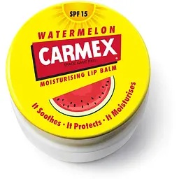 Бальзам для губ у баночці Carmex зі смаком кавуну 7.5 г - мініатюра 2