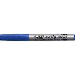 Маркер Bic перманентний Fine, синій (bc8209012)