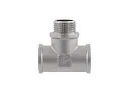 Трійник RAFTEC 1/2" ВЗВ, DN15, нікель, TVNV010101 - мініатюра 2