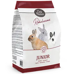 Корм для молодих кроликів Deli Nature Rodelicious Junior Rabbits Делі Натюр суперпреміум повнораціонний 2.5 кг