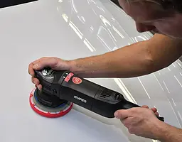 Диск для полірування Sonax Dual Action Cut Pad, твердий, червона, 143 мм - мініатюра 2