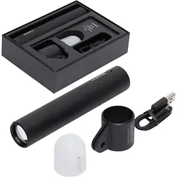 Ліхтарик BEEBEST Zoom Flashlight Black (FZ101) [33862] - мініатюра 4