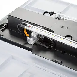 Акваріум Ferplast DUBAI 120 LED WHITE 121 x 41 x h 56 cm (FR65038111) - мініатюра 6