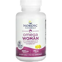 Вітамінно-мінеральний комплекс Nordic Naturals Омега для жінок з олією примули вечірньої, смак лимон (NOR-01780) - мініатюра 5