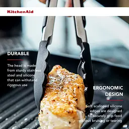 Щипці кухонні KitchenAid Universal 23 см чорні (KQG203OHOBE) - мініатюра 9