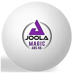 М'ячик для настільного тенісу Joola Magic ABS 40+ White 144 шт. (44217) (932156)