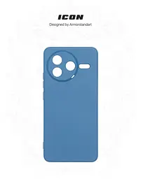Чехол ArmorStandart ICON для Xiaomi Poco F7 Pro Camera cover Dark Blue (ARM80362) - мініатюра 3