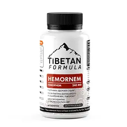 Дієтична добавка Tibetan Formula Геморнем 60 таблеток