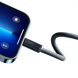 Кабель Baseus Lightning Dynamic Series Fast Charging Data Cable Type-C to Lightning 20W 1m Gray (CALD000016) - мініатюра 5