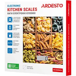 Ваги кухонні Ardesto SCK-893PASTA [138195] - мініатюра 6