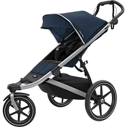 Дитяча коляска Thule Urban Glide 2 Majolica Blue з люлькою (TH 10101961) - мініатюра 2
