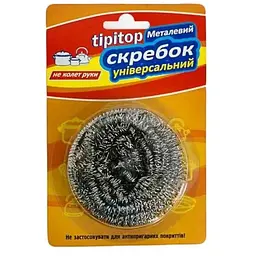 Шкребок кухонний ТИТА 12г нержавіюча сталь