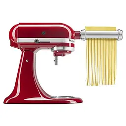 Набір з 3 насадок KitchenAid для розкочування тіста, спагетті, фетучіні колір нержавіюча сталь (5KSMPRA) - мініатюра 9