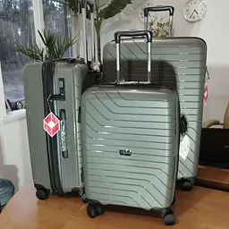 Валіза велика Swissbrand Eden (L) Polypropylene Charcoal (SWB_LHEDE174L) - мініатюра 3