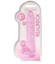 Фалоімітатор Realrock Dildo рожевий 25 см