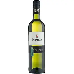 Херес кріплене Bodegas Barbadillo Manzanilla Sherry, біле, сухе, 15%, 0, 75 л (36377)