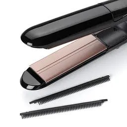 Випрямляч BaByliss Steam Smoth, температурних режимів 5, 150-230C, з парою, термо коврик, кераміка, чорний - мініатюра 6