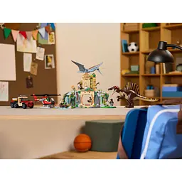 Конструктор LEGO Jurassic World Повітряна місія зі спинозавром і кетцалькоатлем 984 деталі (76976) - мініатюра 7