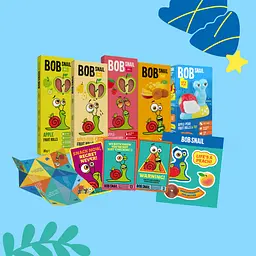 Набір Bob Snail Різдвяний бокс з іграшкою та наліпками 140 г - мініатюра 4
