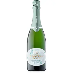 Вино ігристе Castell d’Or Cava Brut Organic біле брют 0.75 л