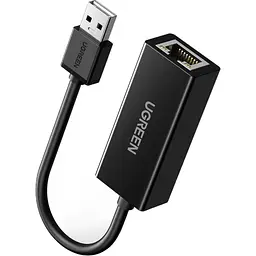 Переходник USB 2.0 AM to RJ45 Ethernet 100Mbps CR110 Ugreen (20254)