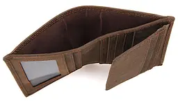 Чоловічий шкіряний гаманець Vintage 10,5х9 см acs0015353 - мініатюра 6