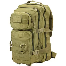 Рюкзак тактичний Kombat UK Small Assault Pack 28L Койот (KB-SAP-COY)