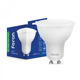 Лампа світлодіодна Feron LB-716 MRG GU10 230V 6 Вт 6500K (1873)