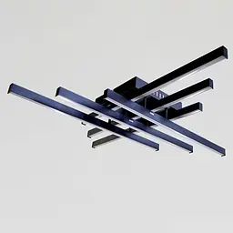 Стельова LED-люстра Art YDH220505-6 BK