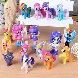 Набір іграшки Травень Літл Поні ( my Lіttle Pony ),12 шт - мініатюра 3
