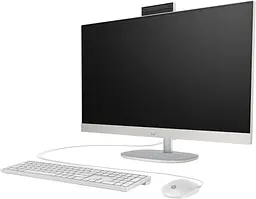 Моноблок 27 HP 27-cr1010ua AiO Ultra7-155U/16Gb/SSD1Tb/WiFi/Cam/K&M/DOS/Shell White (AE0Q1EA)