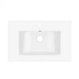 Умивальник Qtap Albatross 700x460x180 White без донного клапана QT01113070CW, Білий