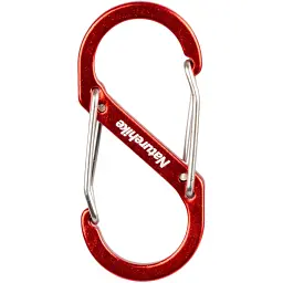 Карабін Naturehike S-type NH20GS004 4см Red